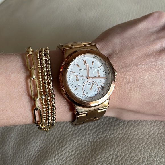 Michael Kors Rose Gold Watch - Used - Picture 3 of 6